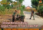 Terangi Harapan Warga, Satgas TMMD Ke-128 Kodim Tuban Pasang 30 Titik Lampu Jalan di Prunggahan Kulon