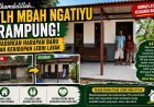 RTLH Mbah Ngatiyu Rampung, Hadirkan Harapan Baru dan Kehidupan Lebih Layak