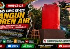 Satgas TMMD Ke-128 Bangun Toren Air, Warga Mojokopek Kini Nikmati Akses Air Lebih Mudah